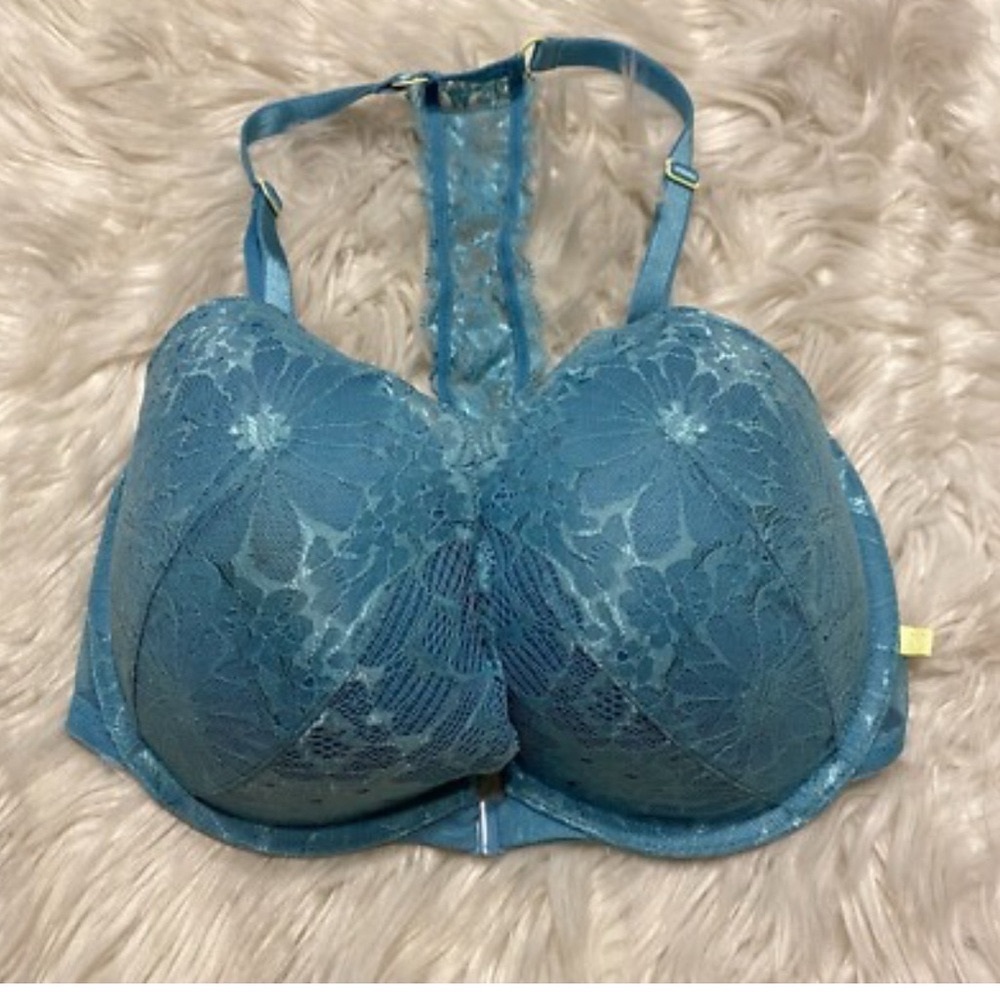 Victoria's Secret Blue Lace Bra
